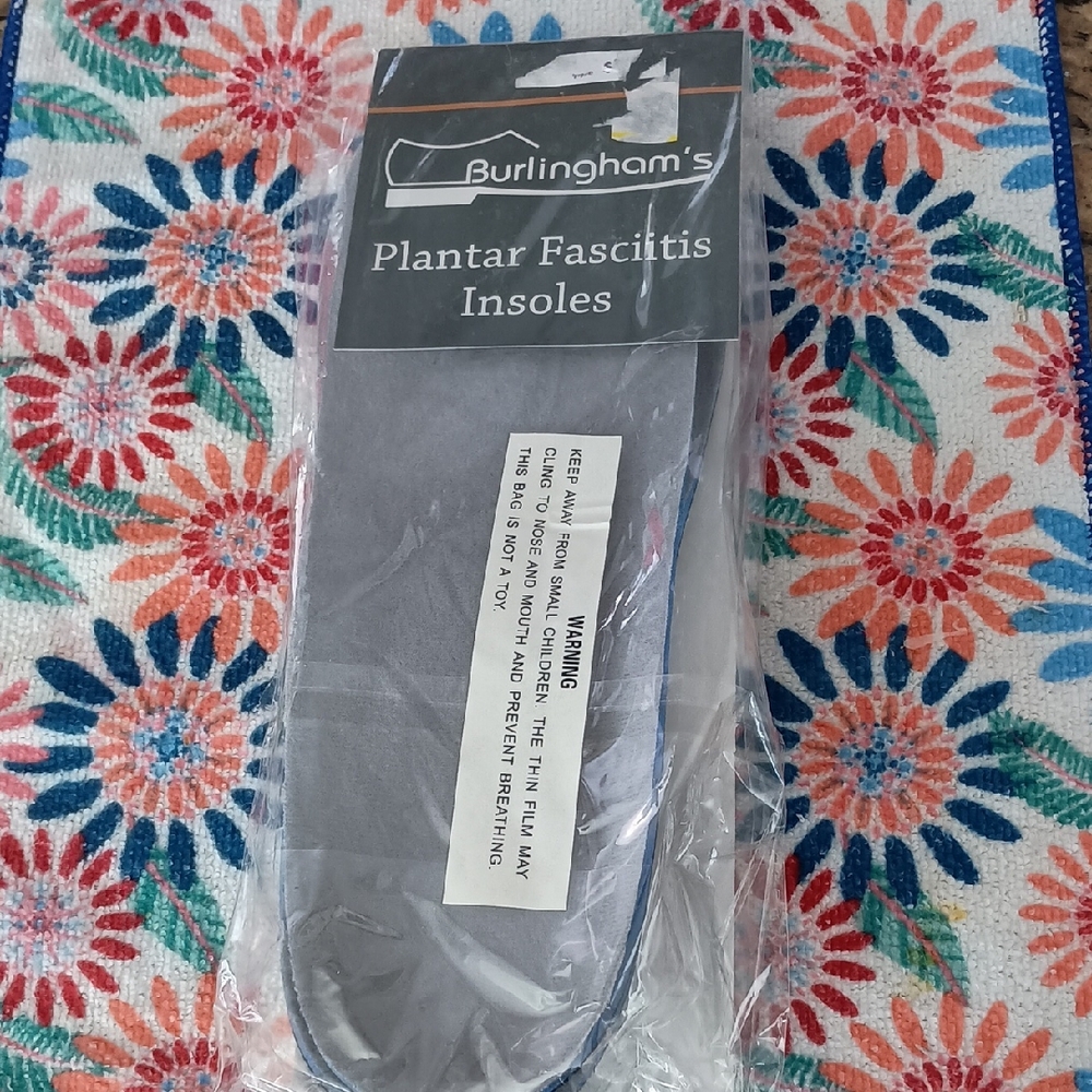 Burlingham's Plantar Fasciitis Insoles
